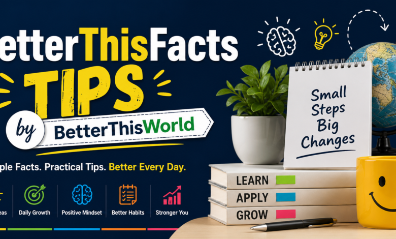 BetterThisFacts Tips by BetterThisWorld