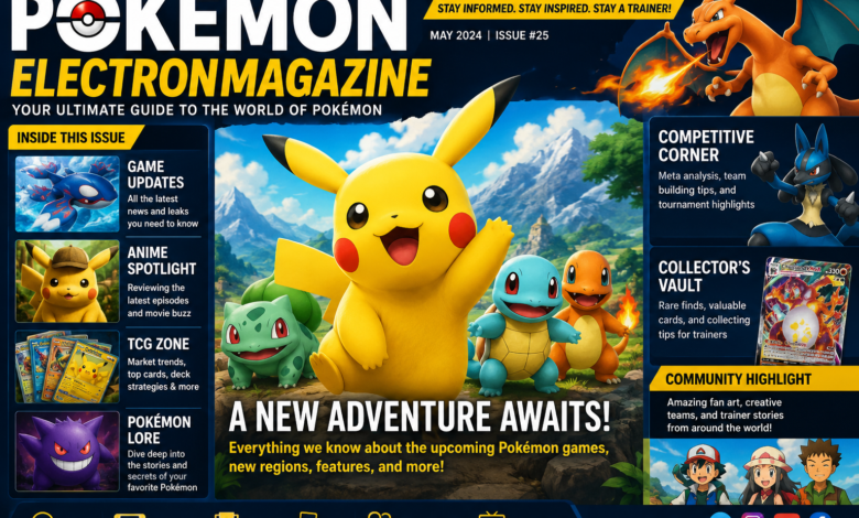 pokemon electronmagazine