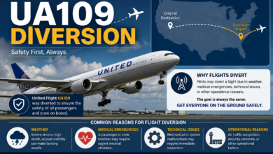 United Flight UA109 Diversion