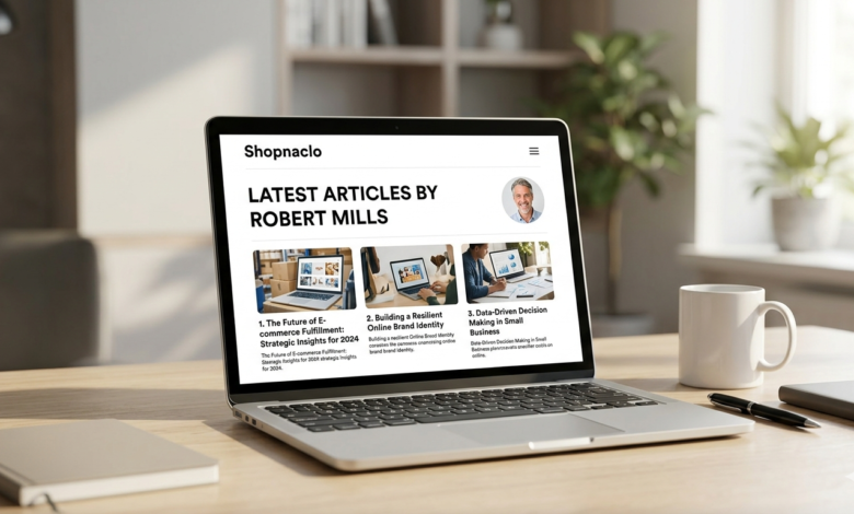 Latest Articles on Shopnaclo From Robert Mills