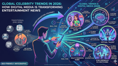 Global Celebrity Trends in 2026 How Digital Media Is Transforming Entertainment News