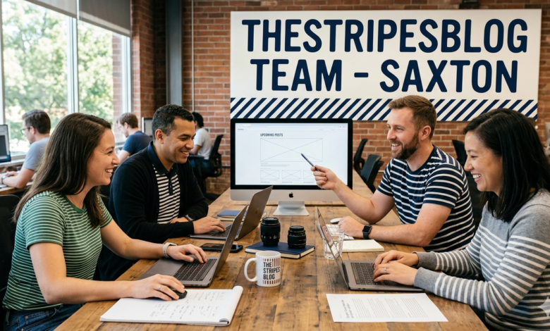 Team Saxton TheStripesBlog