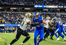 New Orleans Saints vs Los Angeles Rams Match Player Stats