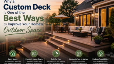 Why a Custom Deck Is One of the Best Ways to Improve Your Home’s Outdoor Space