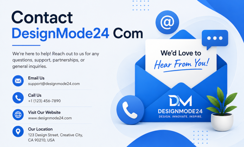 Contact DesignMode24 Com