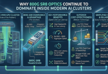 Why 800G SR8 Optics Continue to Dominate Inside Modern AI Clusters